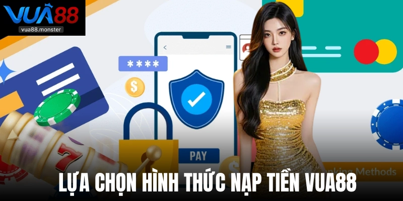 Lựa chọn hình thức nạp tiền Vua88 
